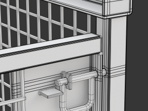 Collapsible Transportation Box Pallet 3D Model