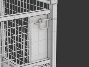 Collapsible Transportation Box Pallet 3D Model
