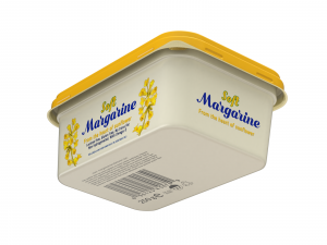 Full Margarine Box 3D Model