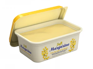 Full Margarine Box 3D Model