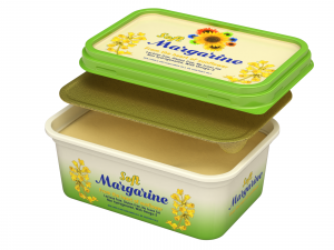 Full Margarine Box 3D Model