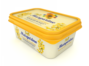 Full Margarine Box 3D Model