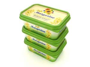 Full Margarine Box 3D Model