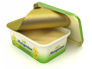 Full Margarine Box 3D Model