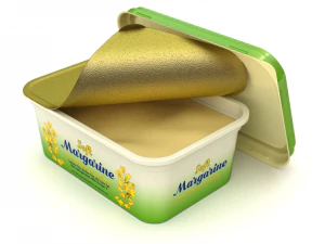 Full Margarine Box 3D Model