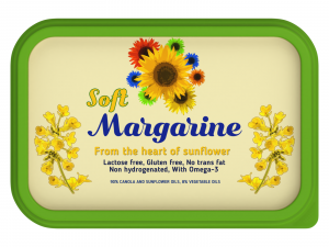 Full Margarine Box 3D Model
