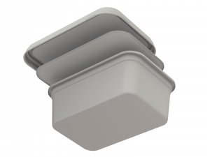 Full Margarine Box 3D Model