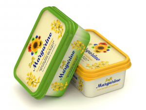 Full Margarine Box 3D Model