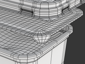 Full Margarine Box 3D Model