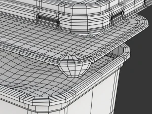 Full Margarine Box 3D Model