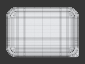 Full Margarine Box 3D Model