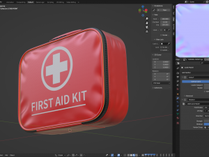 Car First Aid Kit 3D Model