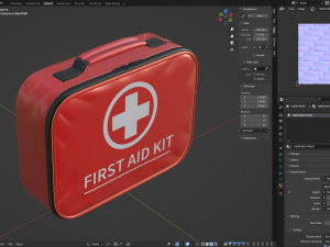 Car First Aid Kit 3D Model