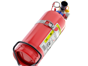 Car Fire Extinguisher 3D Model