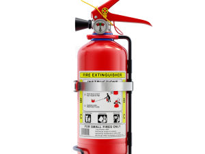 Car Fire Extinguisher 3D Model