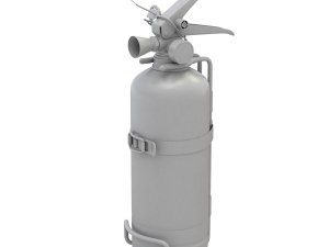 Car Fire Extinguisher 3D Model