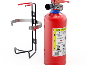 Car Fire Extinguisher 3D Model