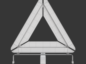 Warning Triangle 3D मॉडल