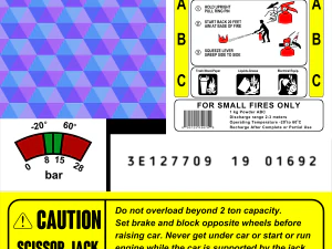 安全车组 3D 模型