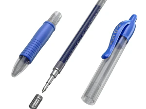 Ball Pen With Blister Pack 3D Model