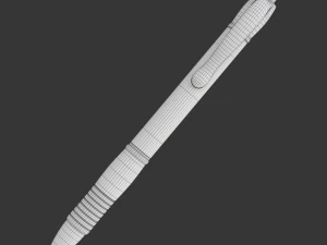 Ball Pen With Blister Pack 3D Model