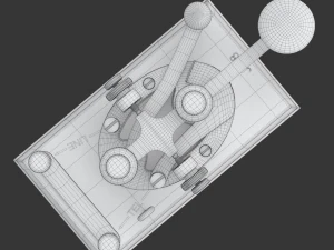 Morse Code Telegraphy Device 3D Model