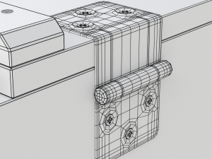 Whisky Wooden Crate 3D मॉडल