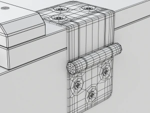 Whisky Wooden Crate 3D Model