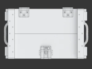 Whisky Wooden Crate 3D Model