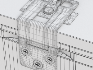 Whisky Wooden Crate 3D मॉडल
