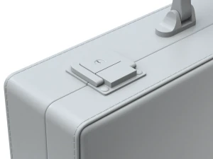 Malet&iacute;n de cuero Modelo 3D