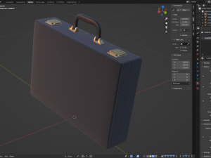 Leather Briefcase Modelo 3D