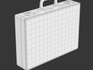 Leather Briefcase Modelo 3D