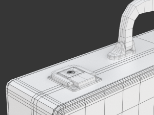 Leather Briefcase Modelo 3D