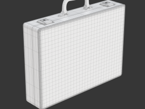 Leather Briefcase Modelo 3D