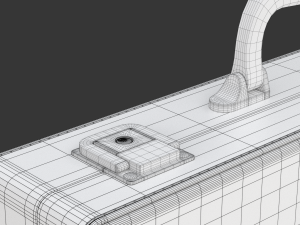 Leather Briefcase Modelo 3D
