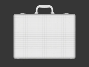 Malet&iacute;n de cuero Modelo 3D