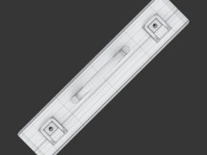 Malet&iacute;n de cuero Modelo 3D