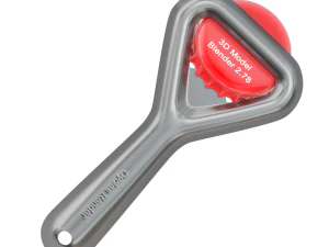 Bottle Opener with Cap 3D Model