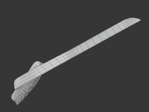Bottle Opener with Cap 3D Model