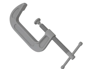 C クランプ 3Dモデル