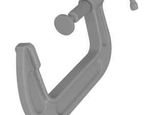 C クランプ 3Dモデル