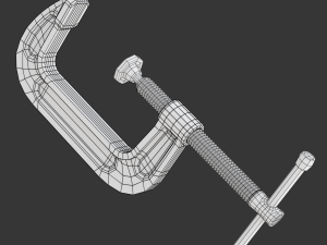 C-Clamp 3D Model