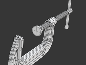 C-Clamp 3D Model