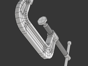 C-Clamp 3D Model
