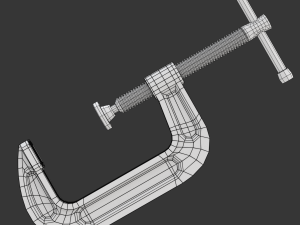 C-Clamp 3D Model