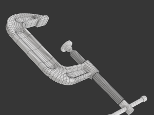 C-Clamp 3D Model
