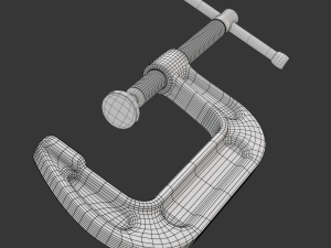 C-Clamp 3D Model
