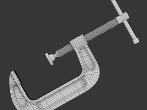 C-Clamp 3D Model