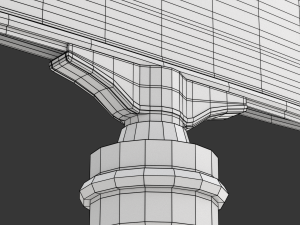 Retro Street Sign 3D Model